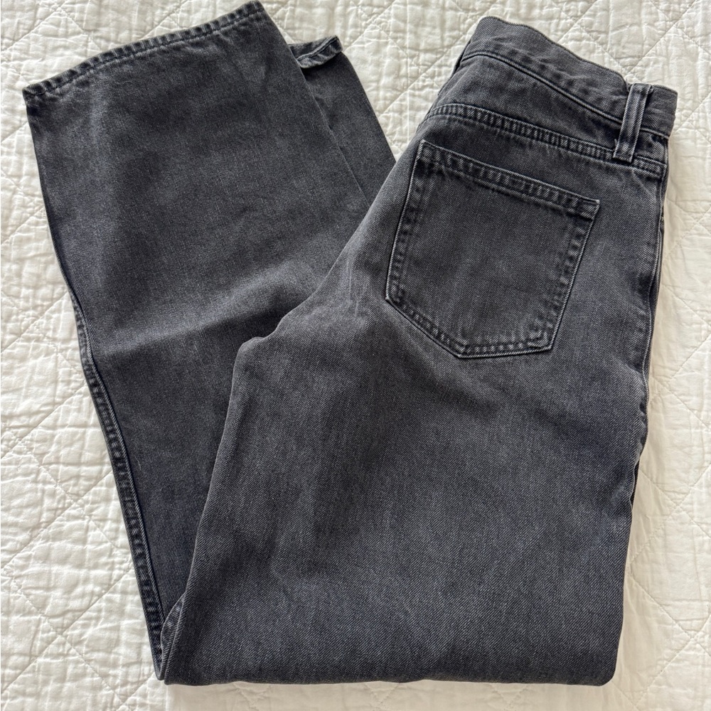 Gap high rise barrel jeans